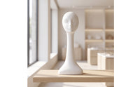 Mannequin Head Abstract Display Head Hard Hairpiece Stand for Retailers, Hairdressers, Shop Window