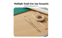 2 Pieces Elastic Band Threader Multifunctional Drawstring Threader Tool Drawstring Inserter Tool Wide Application