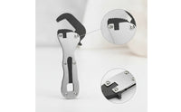 Micro Compact Adjustable Wrench Compact Wrench Portable Adjustable Spanner Lightweight for Mechanics, DIYers, Plumbers, Tight Confined Areas, Glove Box, Everyday Carry