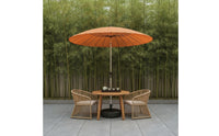 Patio Umbrella with Water Tank Base Stable Patio Umbrella with Base Windproof for Garden, Poolside, Cafe