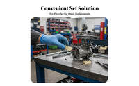 4 Pieces compression-ignition energy and petrol Compatible energy Dispenser Vane blast-resistantprotected Pump Component Wear-Resistant heavy-duty Hardware for Gas Station personnel, Maintenance specialists, technicians, Repair Workshop