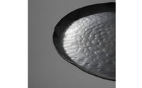Metal Tray with Hammered Finish Textured Aluminum Tray Antique-Style Serving Platter for Shelf