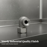 Cyclonic Spray Nozzle 316 Stainless Steel Nozzle High Stream Spray Head for Desulfurization, Dust Removal, Cooling