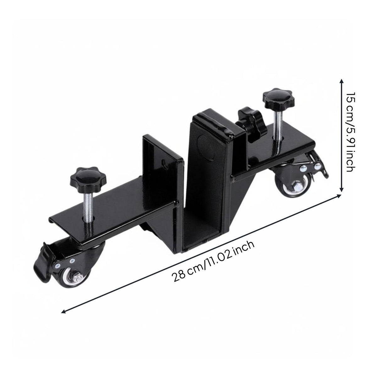 Adjustable Door Cart Thickened Panel Cart Lockable Wheels Heavy Duty Panel Roller for Installers, Carpenters, Workshop, Warehouse