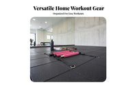 Pilates Stick with Elastic Bands Space Saving Elastic Band Bar Set Multi-Function Fitness Bar Detachable Design for Women