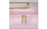 Holographic Backpack Cute Design Ballerina Dance Bag Large Capacity Girls Ballet Bag for Kids