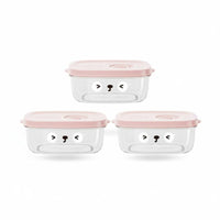 Stackable Design Rice Portioning Box Leakproof Seal Freezer Safe Meal Box Date Indicator Lid Kitchen Storage for Dieters, Office