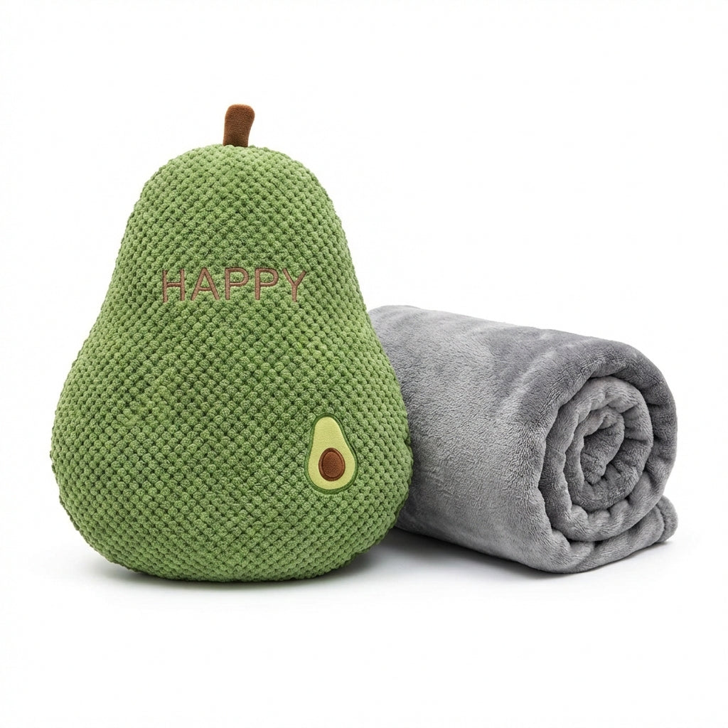 2-in-1 Pillow Blanket Multifunctional 2-in-1 Blanket Pillow Multipurpose Home Textiles for Office Workers, Commuters, Rest Ping, Living Room, Airplane