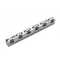 CNC Machined Titanium Alloy Roller Nut 42 Mm Electric Guitar Roller Nut Adjustable Height Music Gear with Wrench