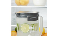 Refrigerator Door Pitcher Large Capacity Fridge Water Bottle Widely Mouth Tea Juice Jug
