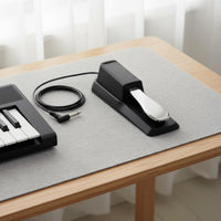 Polarity Switch Sustain Pedal Non-Slip Design Electronic Piano Pedal Classic Design Musical Instrument Accessory for Pianists, Keyboardists, Music Producers, Home Practice, Studio, Stage Performance