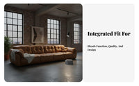 CumulusShaped Couch Retro aesthetic Lowoutline Cumulus Couch Plush Comfort Sofa for Homeowners, Apartment Dwellers, Small Spaces, Bedroom