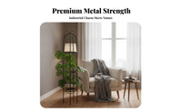 European Design Wrought Iron Flower Stand Weather Resistant Flower Obelisk Support Sturdy Metal Flower Trellis Decorative for Gardeners, Homeowners, Balcony, Outdoor, Patio, Indoor