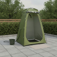 Portable Privacy Tent Windowed Camping Privacy Shelter Green Foldable Carrying Bag Portable Shower Tent for Washing