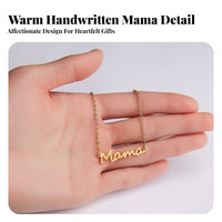 Mama Necklace Elegant Design Mother Necklace Versatile Design Clavicle Chain for Moms, Moms