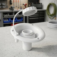 Gravity Water Inlet Vented Gravity Fill Inlet Surface-Mounted for RVs