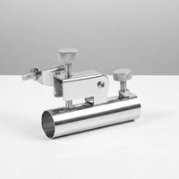 Stainless Steel Fishing Chair Rod Mount Rust-Resistant Fishing Chair Rod Rack Adjustable Pole Holder