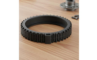 2 Pieces Easy Installation Swimming Pool Cleaner Replacement Tire Long-Lasting Material Pool Cleaner Tire Improved Traction