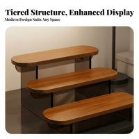 Surprise Box Organizer Space Saving Figurine Display Riser 4 Tier Acrylic Display Riser Stable Framework Desktop Collection Rack