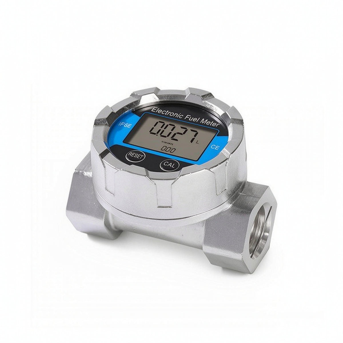 Battery Powered Digital Turbine Rate Gauge Accurate Turbine Rate Gauge with LCD Display Calibrated Reliable for Workshop