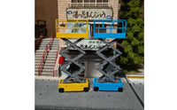 Miniature Scissor Lift Wheeled Scissor Lift Model Compact for Display