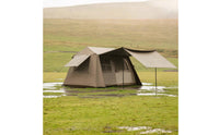 Elevated-Roof Tent Roomy Double Layer Tent Waterproof for Backyard