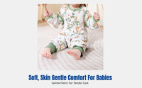 Split-leg Baby Sleeping Bag, Breathable Gauze, Summer, Moisture Wicking, Removable Sleeves, Cartoon Animal, Unisex Toddler Wear