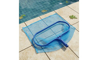 Swimming Pool Skimmer Net Easy to Use Outdoor Cleaning Tool Even Edges