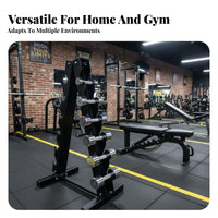 6-Pair Dumbbell Stand Commercial Grade A-Shaped Stand Dumbbell Rack Heavy Duty A-Shape Weight Tree for Home Gym Users, Fitness Enthusiasts