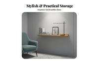 Space-Saving Floating Picture Llip Versatile Display Options Wall Shelf Easy Installation Household Storage Nordic Aesthetic for Homeowners, Decor Enthusiasts, Parents, Living Room, Bedroom, Hallway, Kitchen