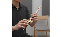 Strong Projection C Key Piccolo Bright Tone Silver Plated Piccolo High Tuning Wind Instrument Compact Size for Professionals, Students, Concert, Orchestra, Practice