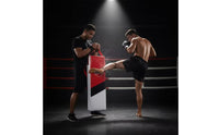 Body-Worn Low Kick Pad Heavy Duty Kick Pad with Straps Padded Kicking Guard Comfortable for Coaches, Gym, Home Training