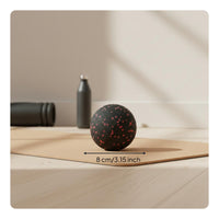 Expanded Polypropylene Foam Massage Ball Myofascial Release Small Stretch Ball Whole Body Tension Release Tool for Athletes, Runners