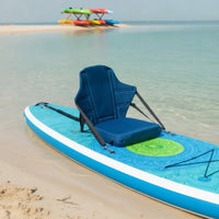 Kayak Seat with Back Support Padded Boat Seat with Back Support Adjustable for Kayakers, Paddlers, Kayaking