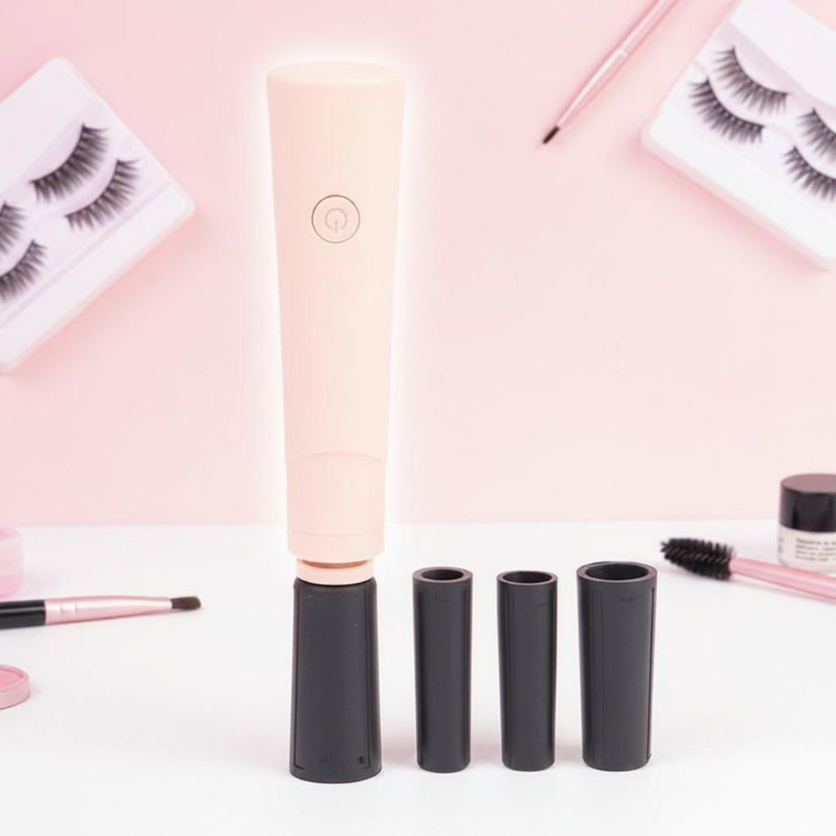 Multi-Functional Eyelash Glue Shaker High-Frequency Vibration Eyelash Glue Mixer Single-Button Operation for Salon, Home
