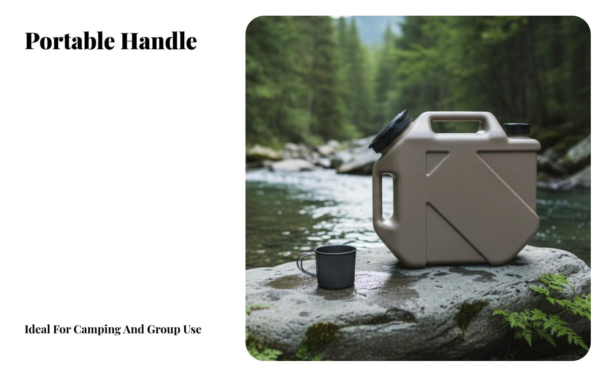 Heavy Duty Camping Trunk Portable Lidded Utility Bin High Capacity Stackable Storage Box for Campers, Homeowners, Travel, Picnic, Garage