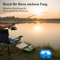 Weituosen Pre-Tied Fishing Main Line Set with Swivel, Strong Tension Fishing Line for Taiwan Fishing