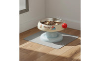 Raised Pet Bowl Cartoon Print Elevated Feeder