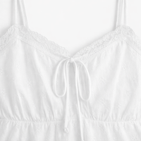 Summer Dress for Women with Lace Detail and V Neckline, Sleeveless Flared for Casual Wear, Plus Size Options up to 5XL
