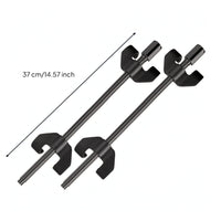 2 Pieces Shock Absorber Spring Compressor Forged Spring Compressor Long-Lasting Automotive for Mechanics, Vehicle Repair, Garage