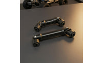 2 Pieces RC Car Drive Shafts Steel Model Car Drive Shaft Black Driveshafts