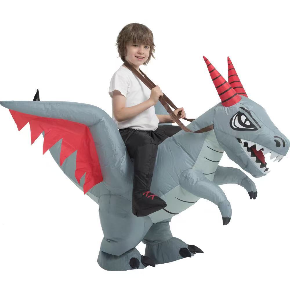 Running Dragon Inflatable Costume for Halloween Cosplay Performance