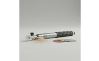 Handheld Bowl Sander Rotatable Head Lathe Sanding Attachment Anti-Slip Grip Wood Polishing Sander for Craft Makers