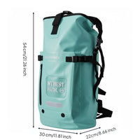 45 L 45L Capacity Fins Bag Travel Friendly Fin Gear Bag Outdoor Ready Dive Backpack Water Resistant for Divers, Camping, Rafting, Hiking