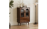 Storage Cabinet Vintagefloor Cabinet Cabinet Mid-Retro Modern Furniture for Living Room, Bedroom, Entryway