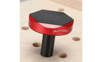 Aluminum Alloy Woodworking Bench Dog Double-Function Use Hexagonal Workpiece Stop Large Contact Area Workshop Accessory for Woodworkers, Carpenters, Garage