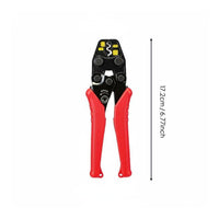 Ratchet Terminal Crimping Tool Labor-Saving Electrical Connector Pliers Heavy Duty for Electricians