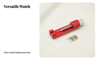 Watch Link Remover Sturdy Metal Watch Pin Remover Strap Adjustment Tool Kit Wide Compatibility Sturdy Construction
