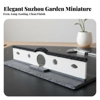 Suzhou Garden Fence Model DIY Assembly Micro Landscape Railing Model STEAM Education Chinese Design Miniature Fence for Hobbyists, Students, Dioramas