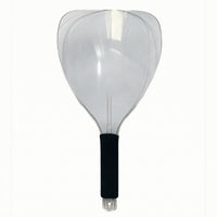 Face Guard with Handle Curved Haircut Face Guard Plastic Sturdy for Hairstylists, Haircutting, Barbershop